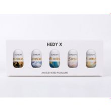 Набор из 5 мастурбаторов Hedy X5 Mixed (239110)