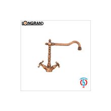 Смеситель LONGRAN MAYFAIR P07277RA ретро, copper медь