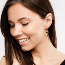 Серьги под золото, Laetitia Moreau (арт. 70128-1)