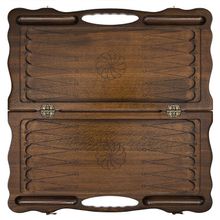 Нарды резные "Кремль" с ручкой 60