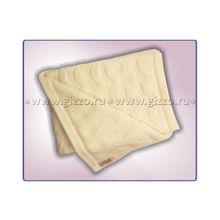Фантики Плед-одеяло шерстяное 90х100 см 12021 молочное