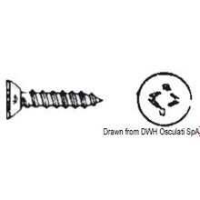 Osculati Self tapping crosshead screw 6.3x60 AISI 316 316.7982 6.3X60, A4-7982-06.3X060