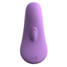 Фиолетовый компактный вибростимулятор Remote Silicone Please-Her сиреневый