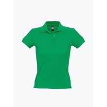 Поло женское 210, ярко-зеленый - M