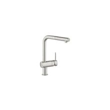 Смеситель Grohe однорычажный для мойки Minta 32168 DC0 суперсталь