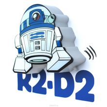 3D светильник StarWars Звёздные Войны-R2-D2