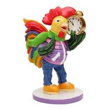 Magic-Time Фигурка декоративная Петушок с часами (42160)