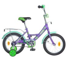 Велосипед Novatrack Urban 14 (2016) фиолетовый 143URBAN.VL6