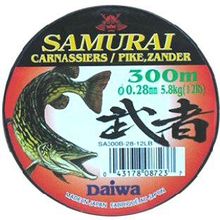 Леска Daiwa Samurai Zander 500м 0,20мм (3,2кг) светло-зеленая