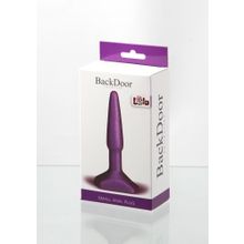 Lola toys Фиолетовый анальный стимулятор Small Anal Plug Purple - 12 см. (фиолетовый)