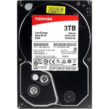 Жёсткий диск  HDD 3 Tb SATA 6Gb s Toshiba E300   HDWA130UZSVA   3.5"  5940rpm 64Mb