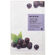 Mizon Joyful Time Essence Mask Acai Berry 1 тканевая маска