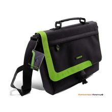 Сумка для ноутбуков CANYON Laptop 12, Черный Зеленый, (SBCNRNB15G)