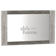 Модули SbkHome Денвер Зеркало малое (960*22*500), Риббек серый