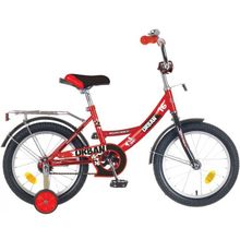 NOVATRACK Urban (18" 1ск, опорные колесики,тормоз ножн, крылья, багажник)(183URBAN.RD6 Х71604-К, красный)