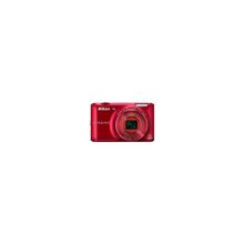 NIKON PhotoCamera  CoolPix S6400 red 16Mpix Zoom12x 3" 1080 78Mb SDHC BSI-CMOS opt TouLCD EN-EL19