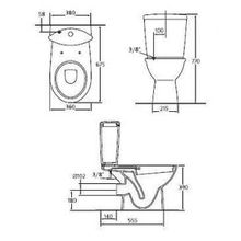 Унитаз-компакт Ideal Standard Oceane W906601 с функцией биде