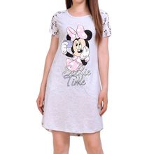 Туника трикотажная - Mickey | серый с розовым