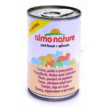 Almo Nature Classic Tuna Chicken Ham