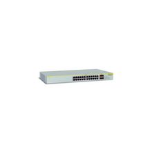 Коммутатор Allied Telesis (AT-8000GS 24POE) Layer 2 with 24-10 100 1000T ports +4 active SFP,POE p n: AT-8000GS 24POE-50