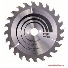 Bosch Пильный диск Bosch Optiline Wood 160х16 мм 24WZ (2608640596 , 2.608.640.596)