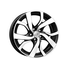 Колесные диски КиК Палермо-оригинал (КС607) 6,5R16 5*115 ET46 d70,1 Алмаз-черный [арт.r13947]