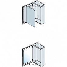Щит без монтажной платы SR2, 500x700x200мм, IP65, сталь |  код. SRN7525VK |  ABB