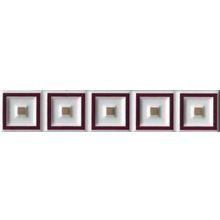 Бордюр Cerasarda Parentesi Quadra List.Cornice Biscotto 40х200