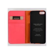Imymee Чехол Imymee Classic Leather для iPhone 5 розовый