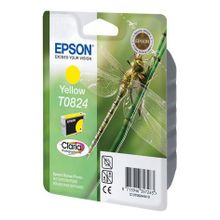 Картридж Epson (C13T11244A10) для Stylus Photo R270 290 RX590 желтый