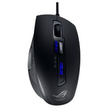 asus (mouse asus gx850 wired laser usb black 5 buttons  from 800 to 5000 dpi) 90-xb2y00mu00000-