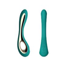 Lelo Бирюзовый вибратор Isla Turquoise Green - 22 см. (бирюзовый)