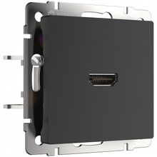Werkel Розетка HDMI без рамки Werkel Черный матовый WL08-60-11 (черный матовый) ID - 435900