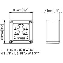Marco Панель управления для электрических горнов Marco SB-UV 13702015 12 24 В IP67