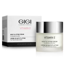 Крем для лица ночной лифтинговый GiGi Vitamin E Night&Lifting Cream 50мл