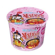 Samyang Hot Chicken Flavor Ramen-Carbo лапша Самянг куриная с соусом карбонара, 105 г.