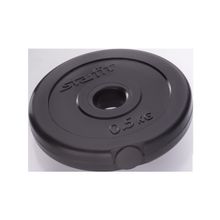 STARFIT Диск пластиковый BB-203, d=26 мм, черный, 0,5 кг