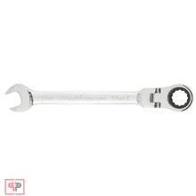 Matrix Ключ комбинированный трещоточный, 17 мм, CrV, шарнирный, зеркальный хром Matrix Professional