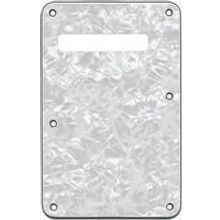 STRATOCASTER® BACK PLATE STRATOCASTER TREMOLO CAVITY COVER 4-PLY WHITE MOTO