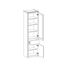 ПМ: Анрэкс Шкаф-витрина Бьерк
