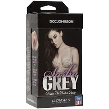 Мастурбатор-вагина Sasha Grey UltraSKYN Cream Pie Pocket Pussy (11105)