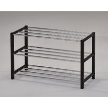 Подставка для обуви 3 полки MK-6319-BK.