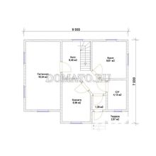 Дом с мансардой