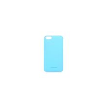 чехол крышка Canyon CNA-I5C03BL для iPhone 5, голубой + стилус и защитная плёнка