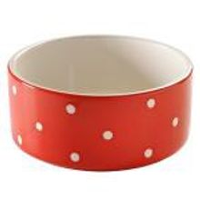 Mason Cash Миска для животных polka dot 18 см красная арт. 2030.372