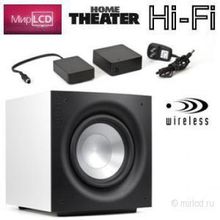 Jamo J 112 SUB Gloss White + Wireless Subwoofer Kit Black