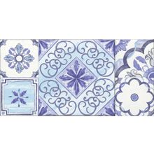 Savoia Azulejo Turchese Decori Mix 22x44 см