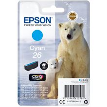 Картридж Epson T2612 голубой (C13T26124012)