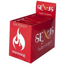 Sexus Набор из 50 пробников гель-смазки на водной основе Silk Touch Warming по 6 мл. каждый