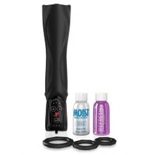 Черный вибромастурбатор-ротатор Vibrating Roto-Teazer (87062)